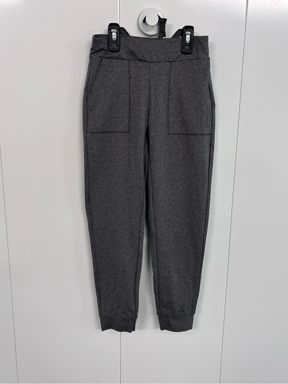 Athleta Girl Powervita Jogger Pants Gray Athletic Sweatpants Girls Size S/7
